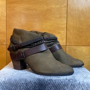Dolce Vita Sued Ankle Booties